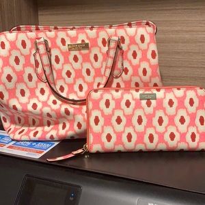 Kate Spade tote and wallet